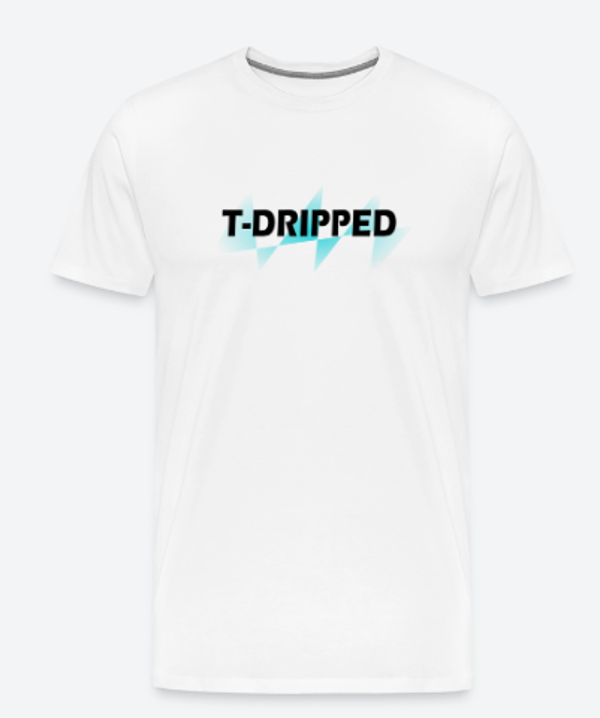 T-DRIPPED FRONT T-SHIRT