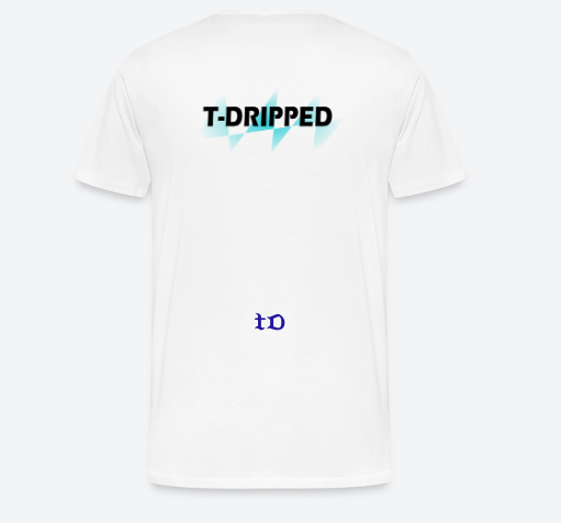 T-DRIPPED T-SHIRT TD BACK