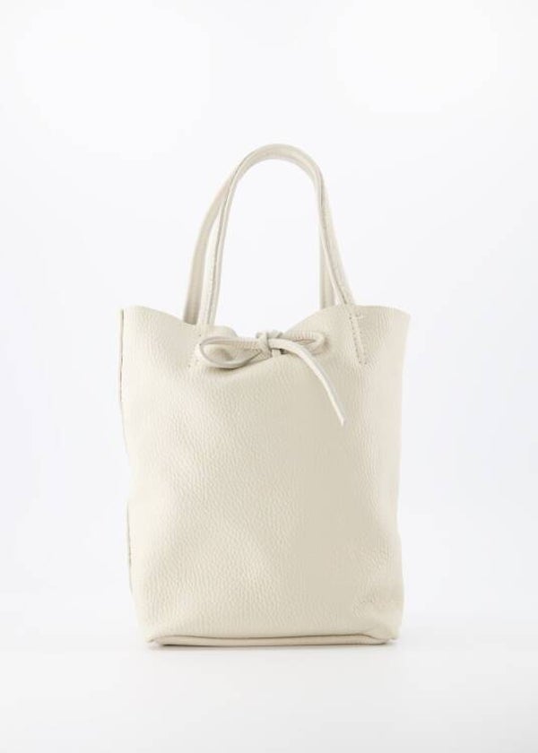 La Flor tas Alice classic grain - Ecru