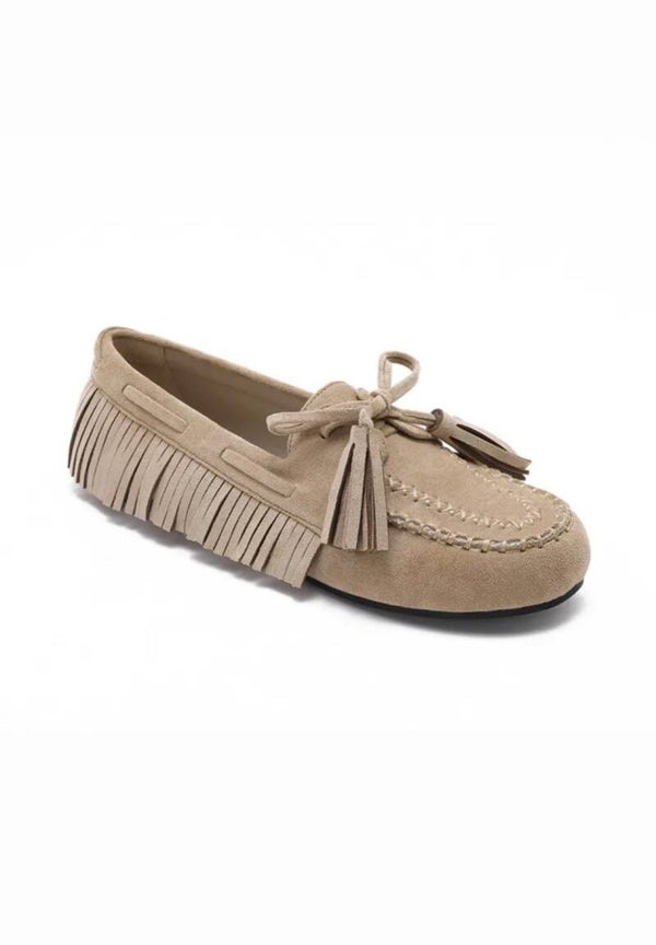 La Flor loafers beige/khaki