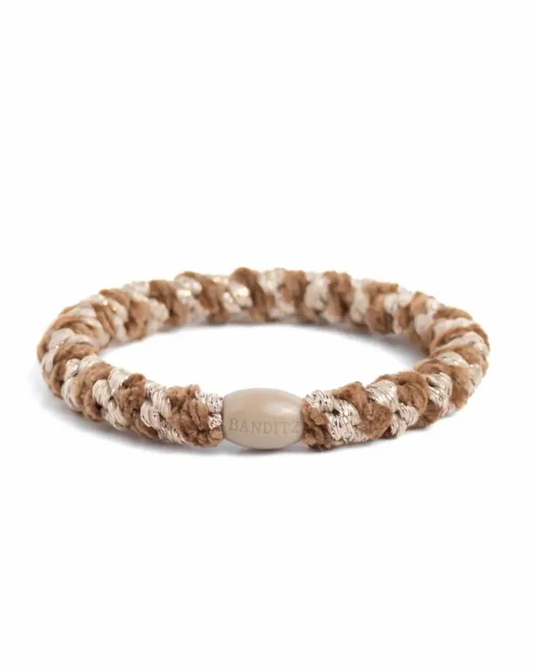 Banditz - Dark Taupe Gold Velvet