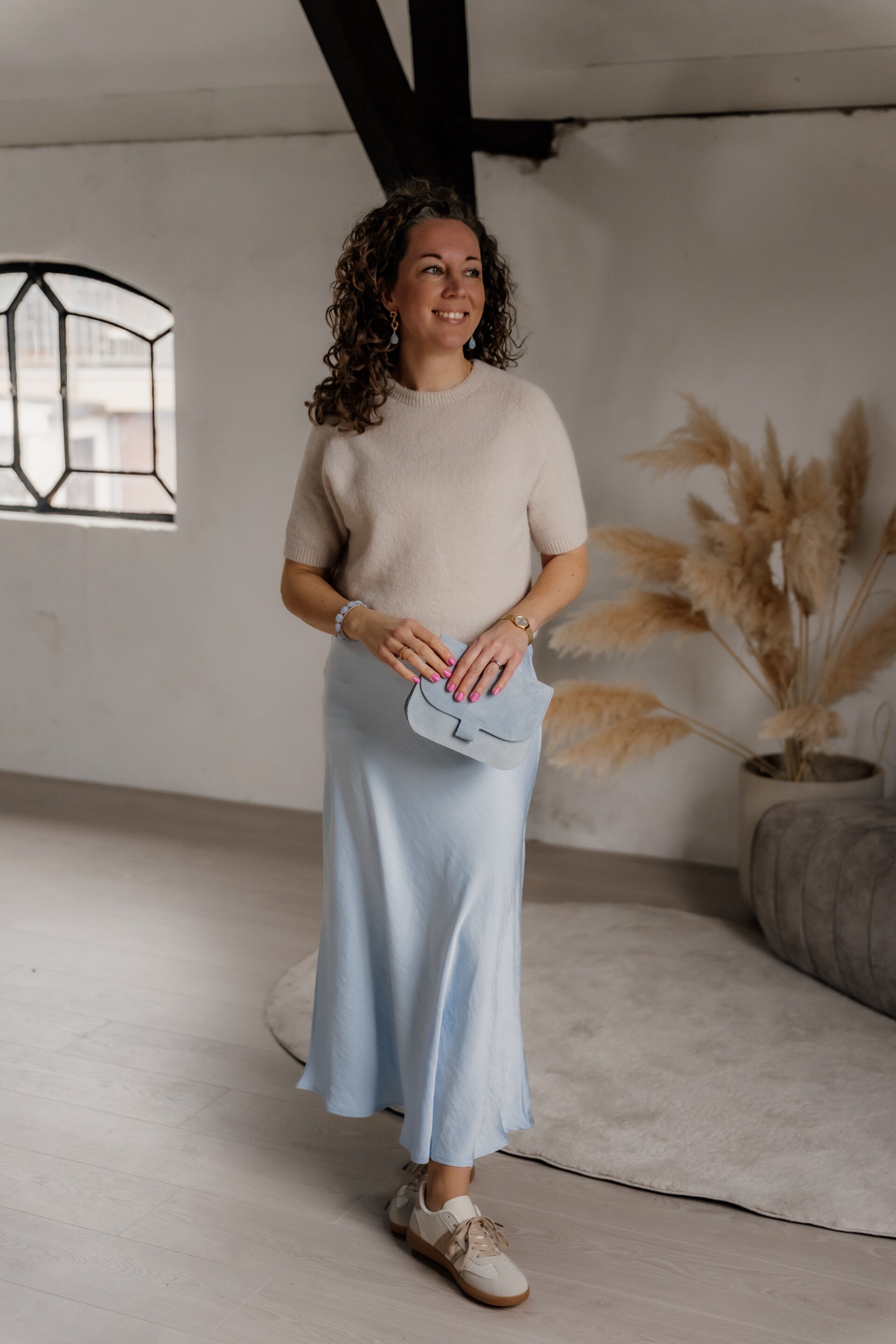 La Flor top alpaca - beige