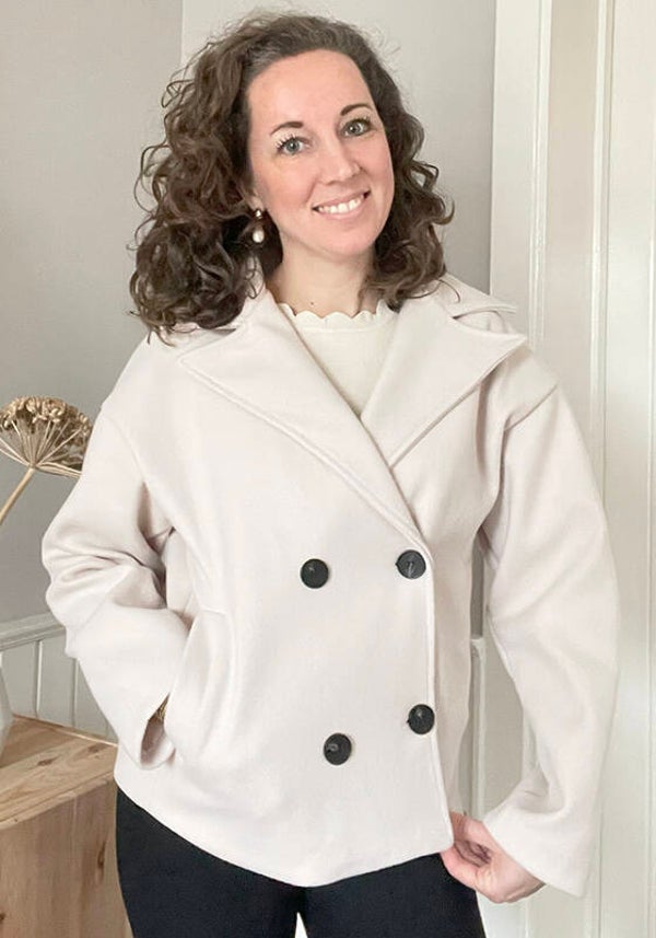 La Flor tussenjas - beige