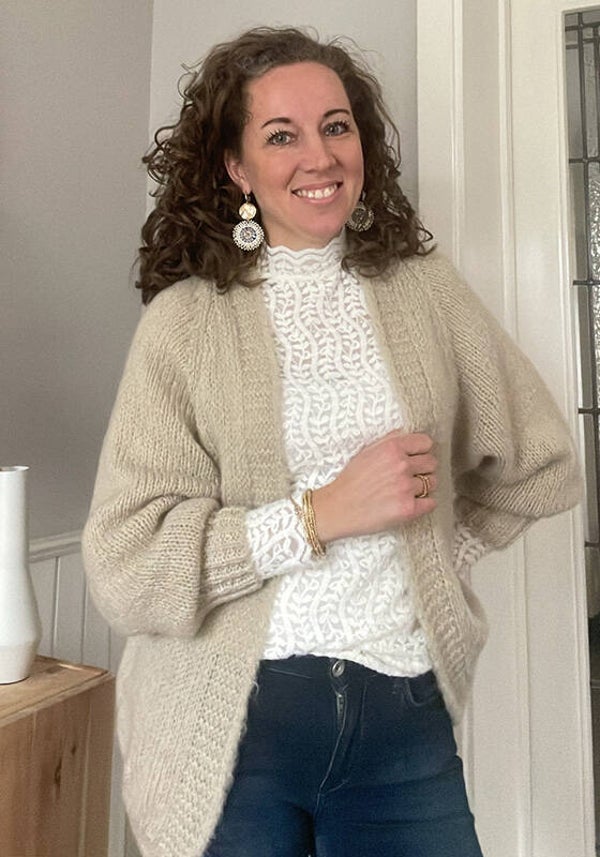 La Flor vest - beige