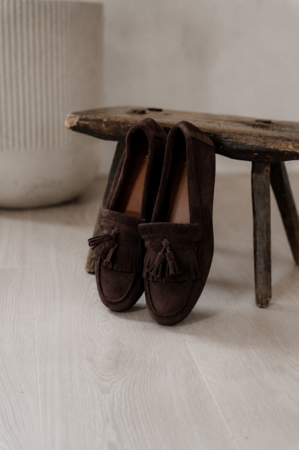 La Flor loafers - bruin