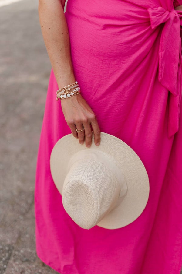 La Flor hoed Maldives beige