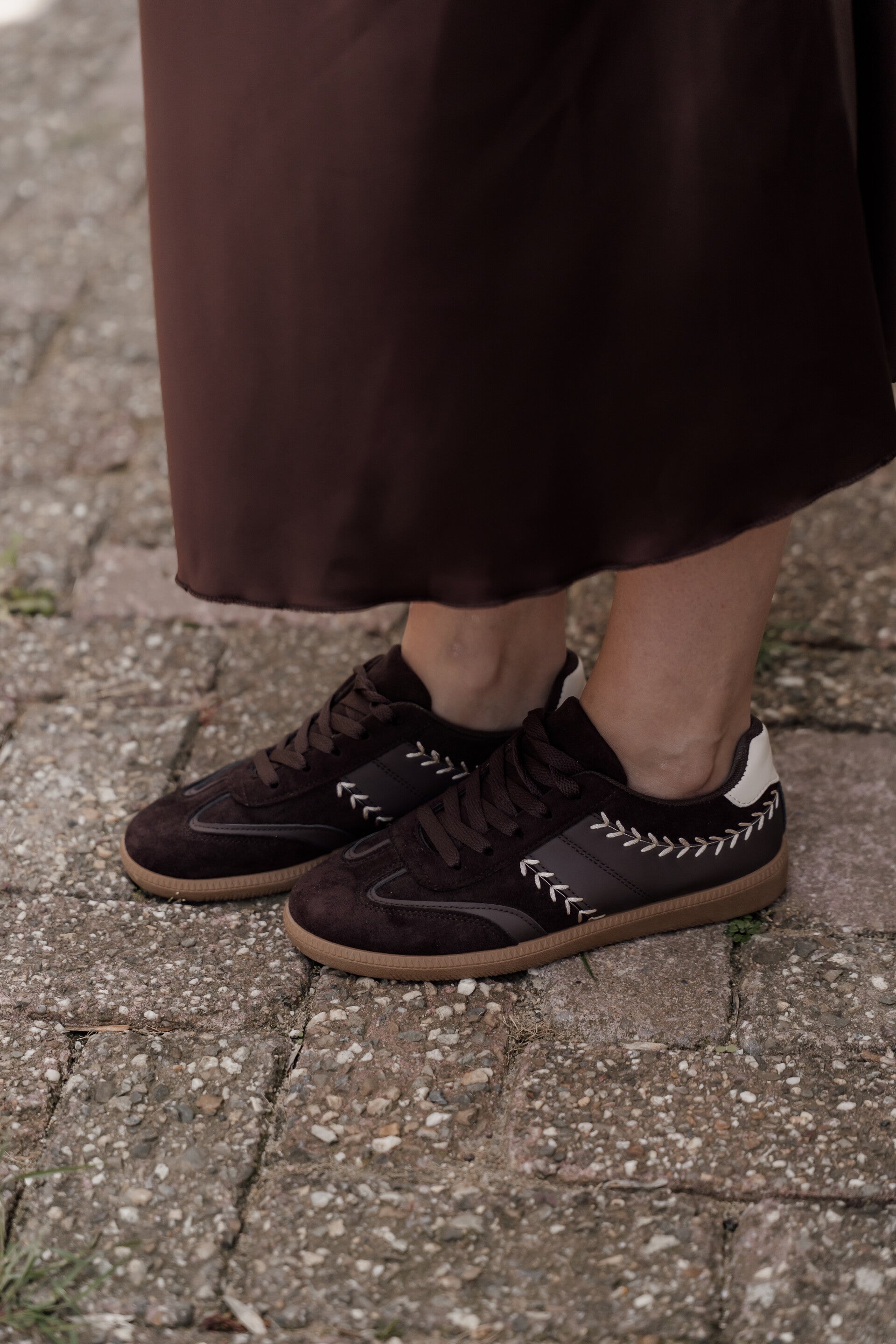 La Flor sneakers - bruin