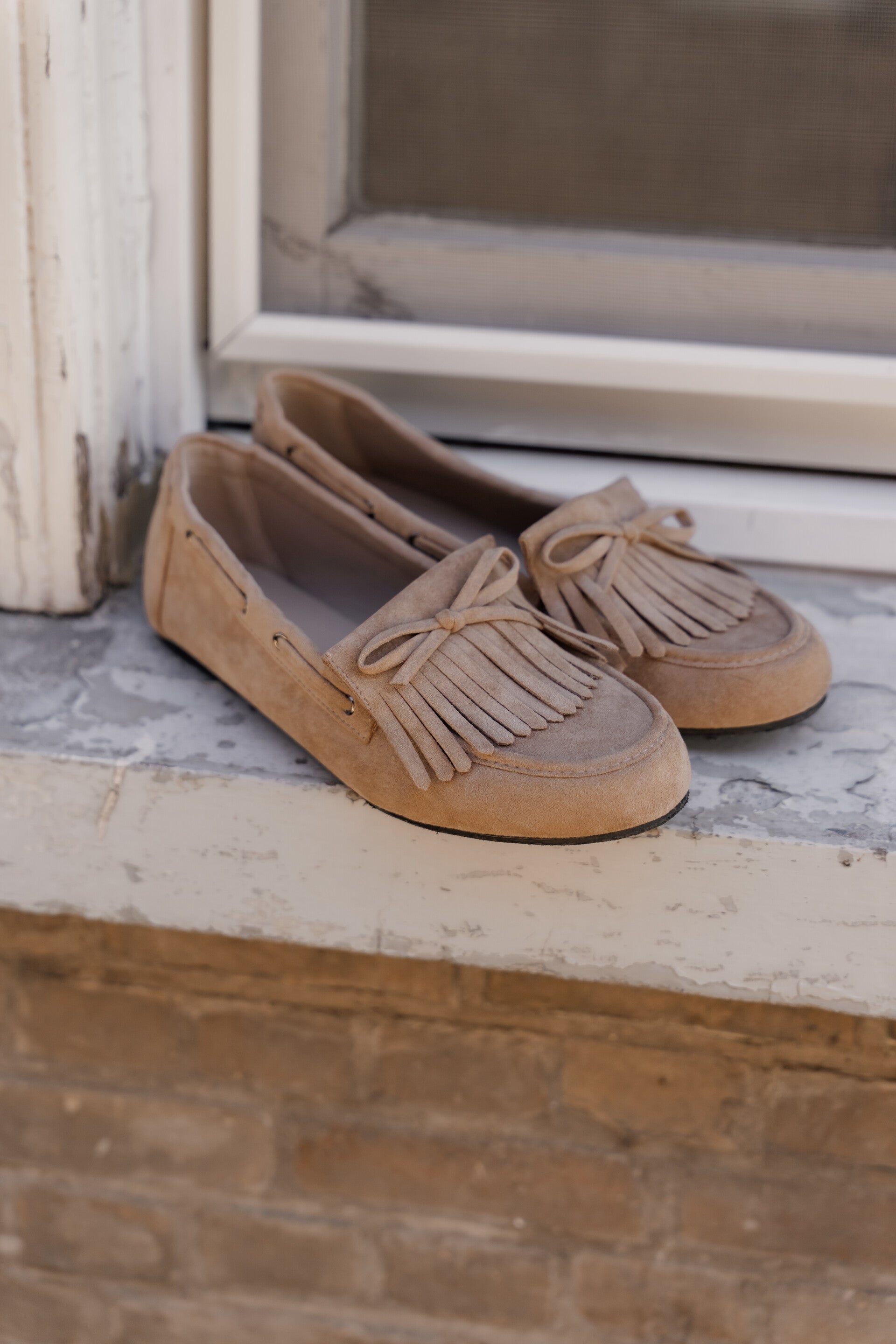La Flor loafers - beige/khaki