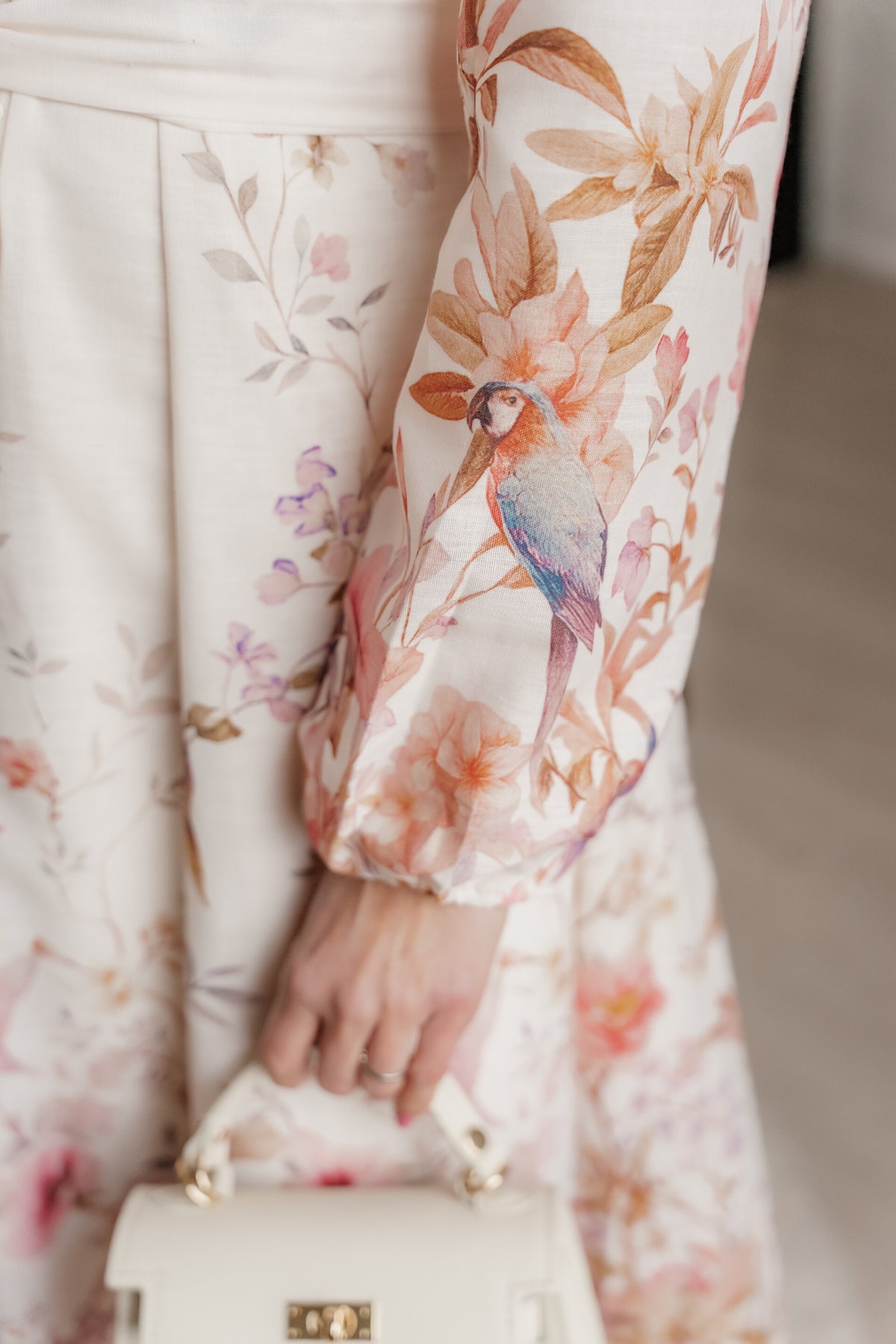 La Flor maxi jurk weddingproof print | La Flor Fashion