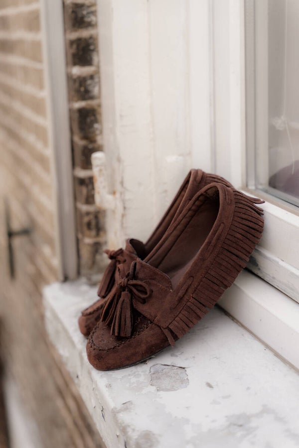 La Flor loafers - bruin