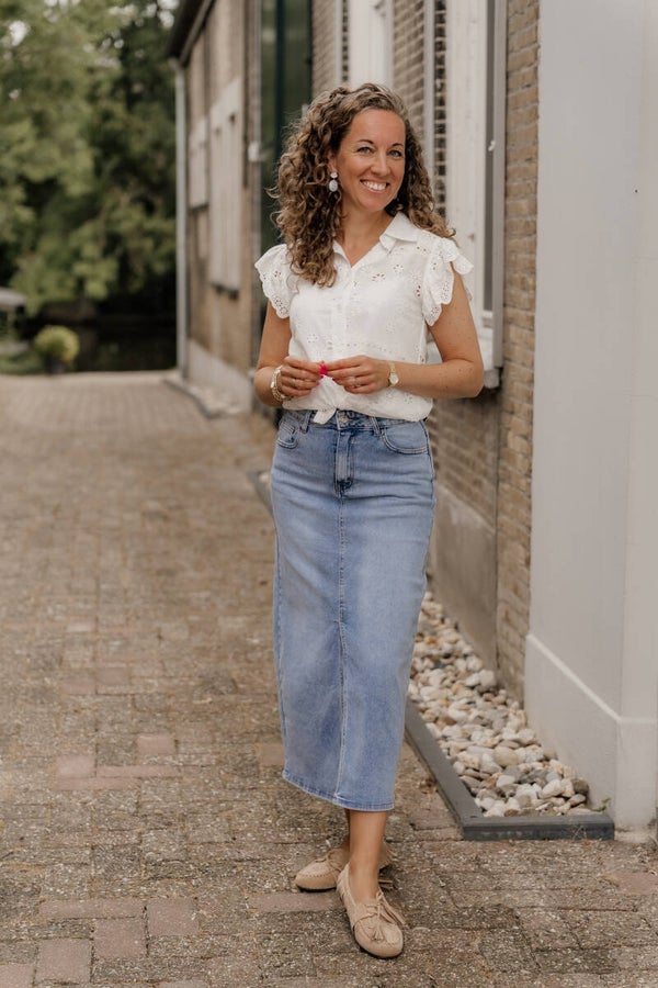 La Flor jeans spijkerrok