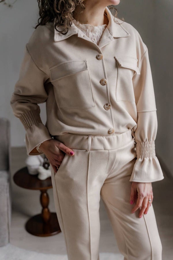 La Flor jasje - beige