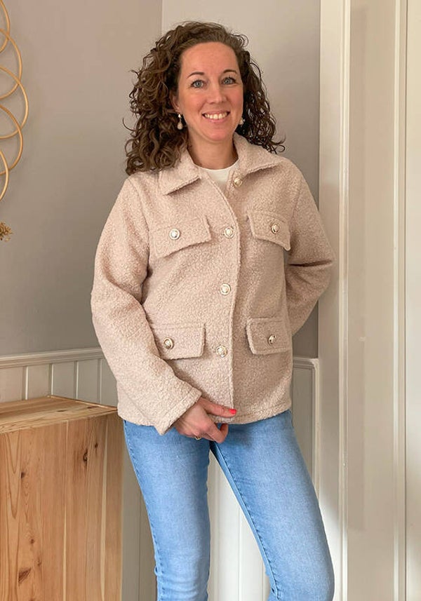 La Flor teddy jack - beige