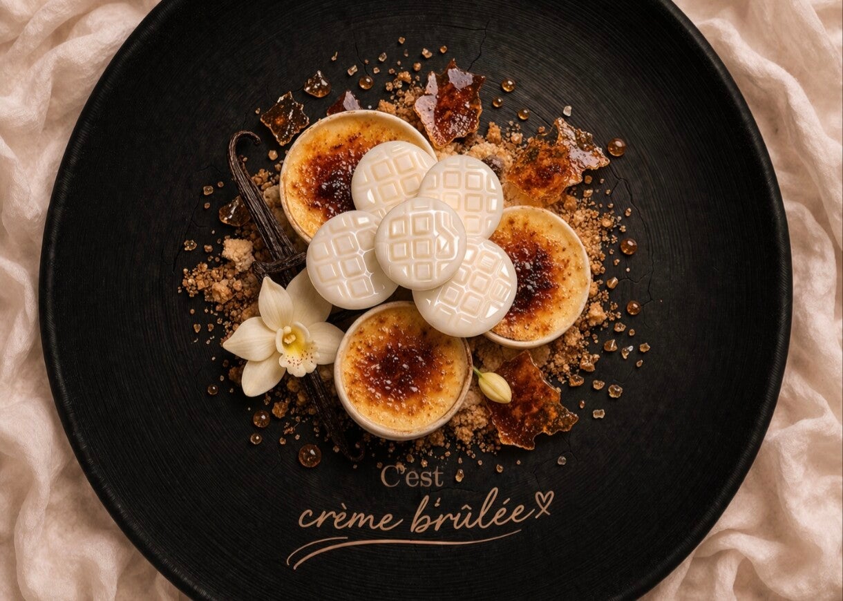 Fondant Crème brulée