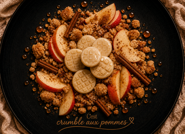 Fondant Crumble aux pommes