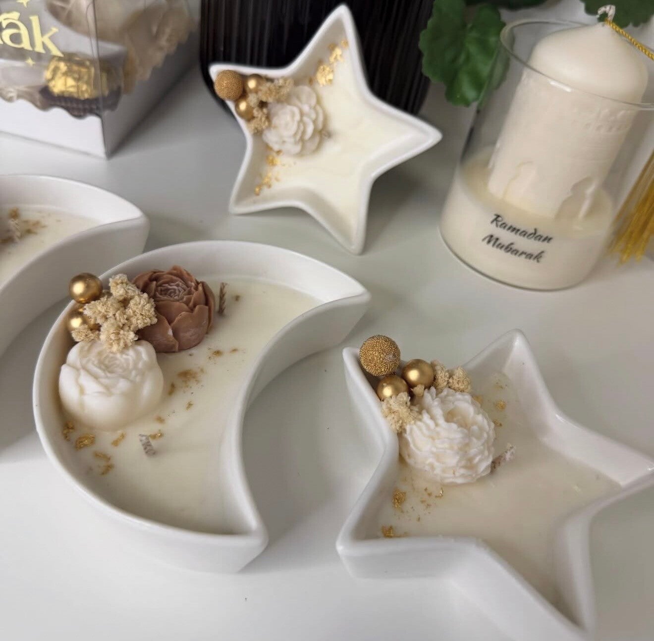 Ramadan kaars maan of ster