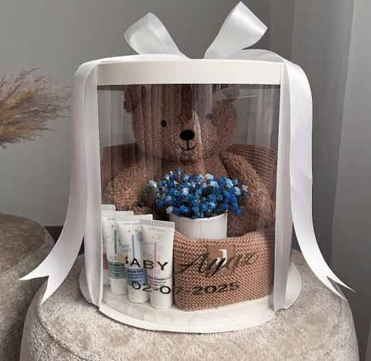 Gift box blauw