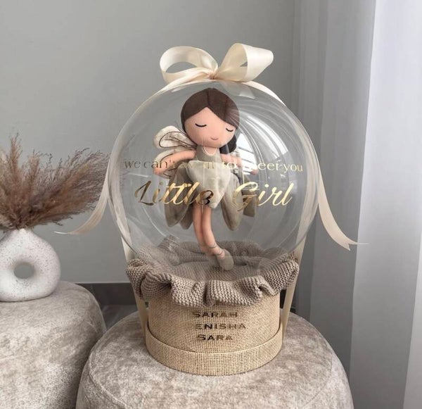 Jollein fairy livia + Jollein wiegdeken olive green