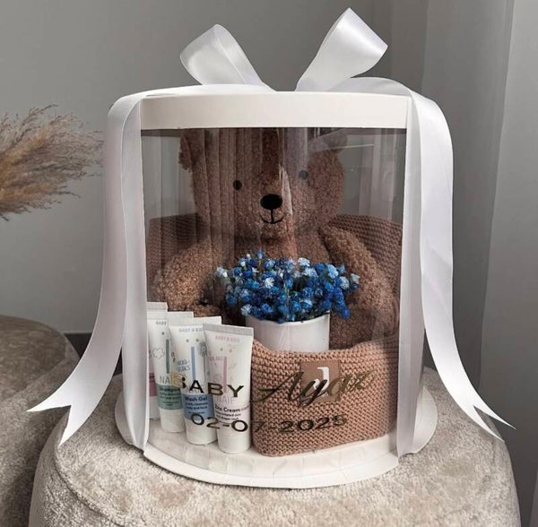 stel zelf samen witte GIFT BOX