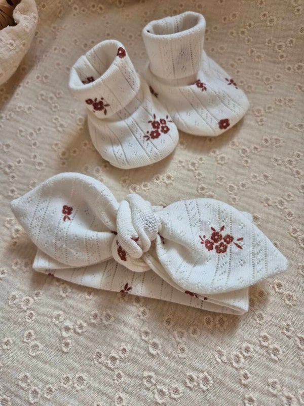 Haarband ajour pointelle *Bloempje *