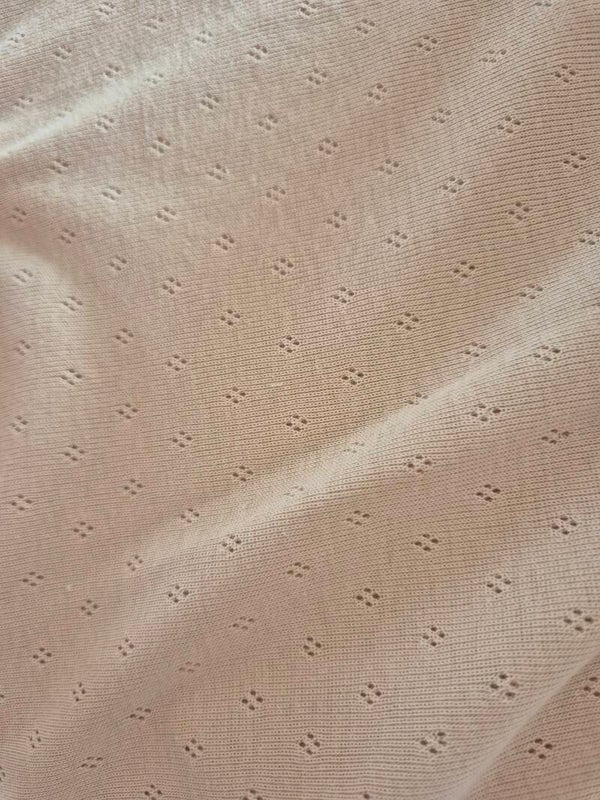 Baby broekje ajour pointelle *Beige*