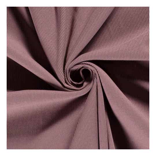 Tulband mutsje rib "Licht Mauve "