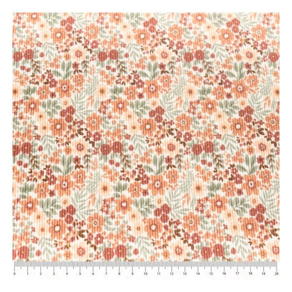 Ruffle bloesje (tuniek) gerib *Herfst bloemetjes*