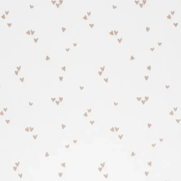 Turbanmutsje met knoop *Klein hartjes*