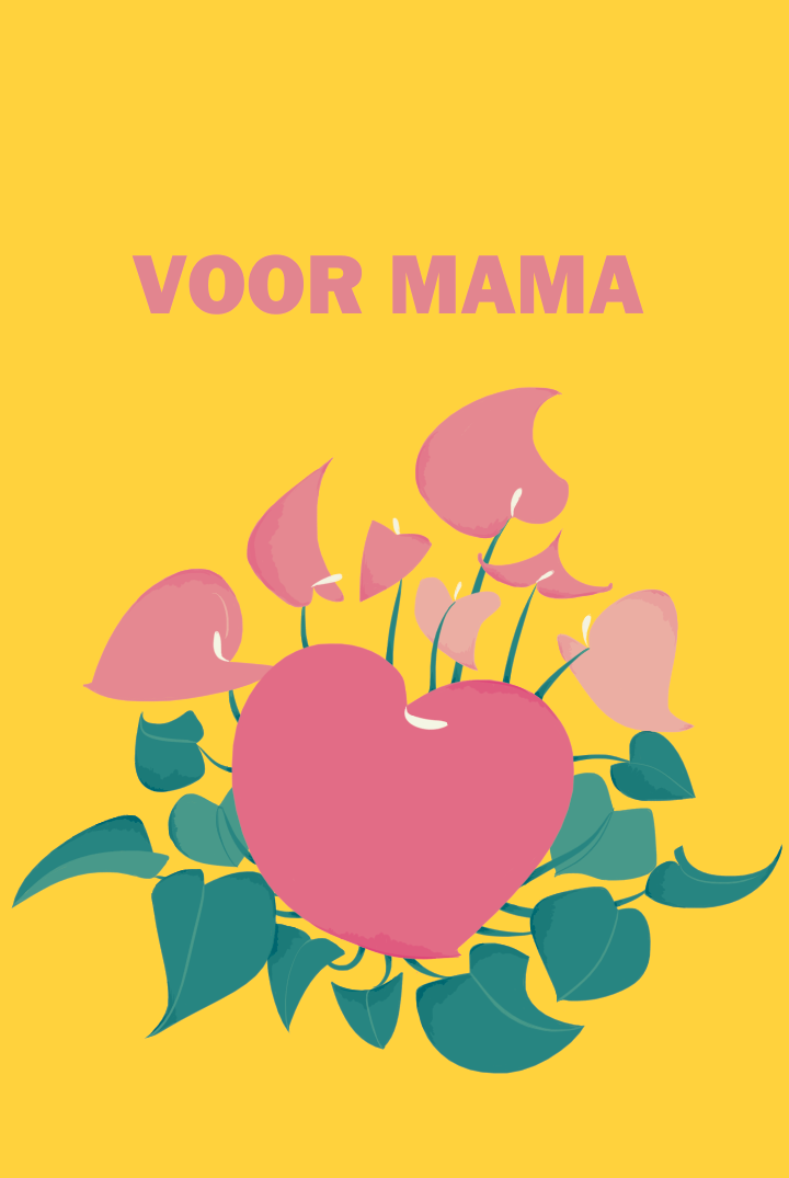 Kaartje Voor mama