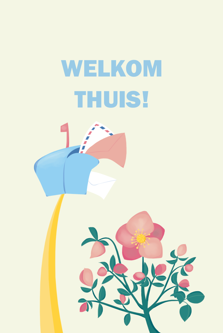 Kaartje Welkom thuis