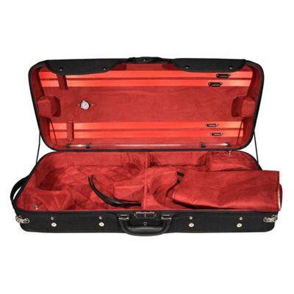 DC-160-BR Leonardo Vioolkoffer Voor 2 Violen