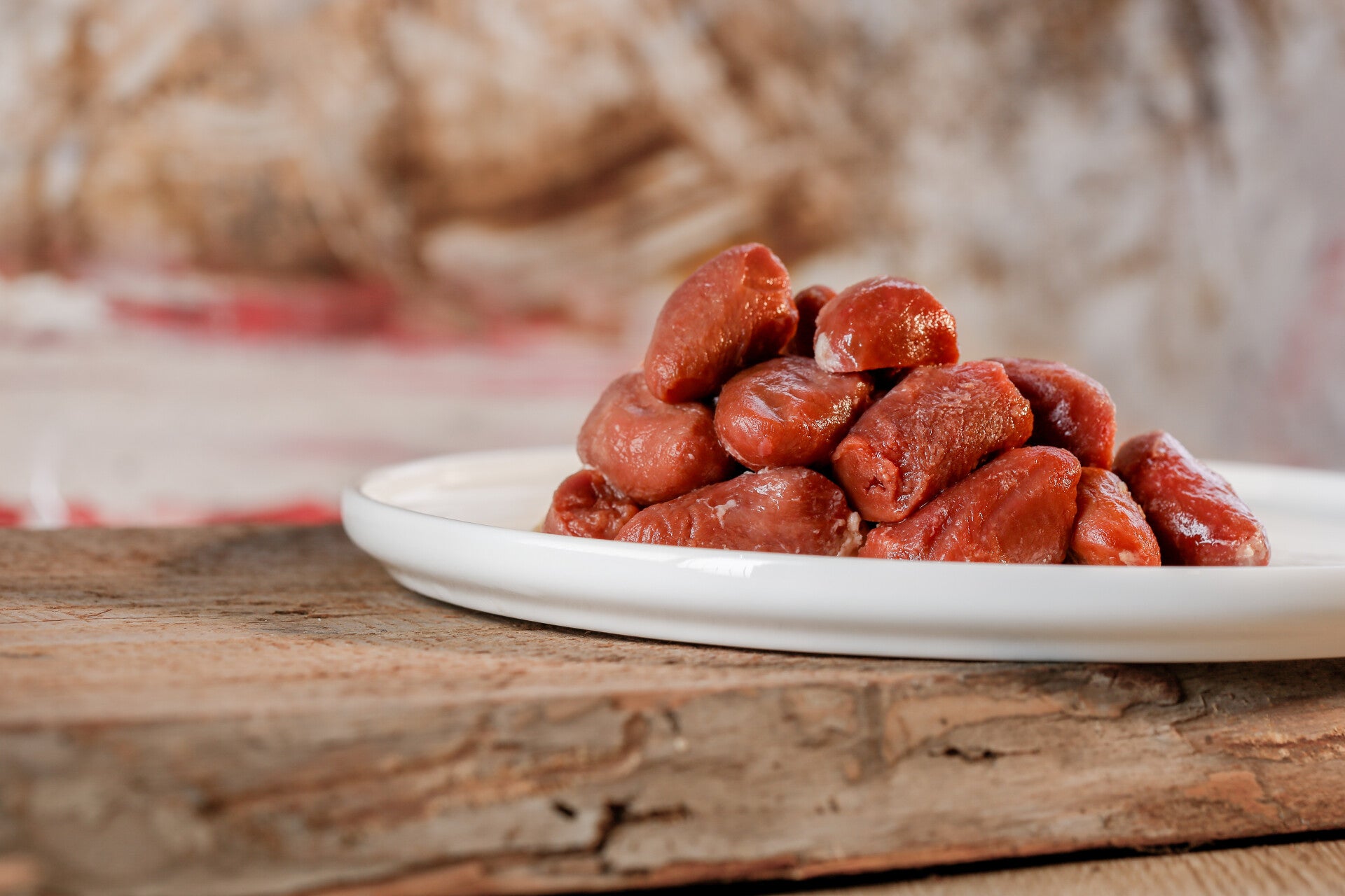BARFGOLD Kippenhartjes in stukken, 500 gram