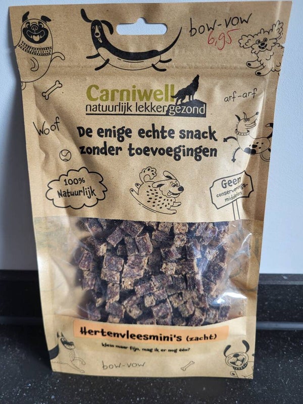 Carniwell hertenvleesmini's 150 gram