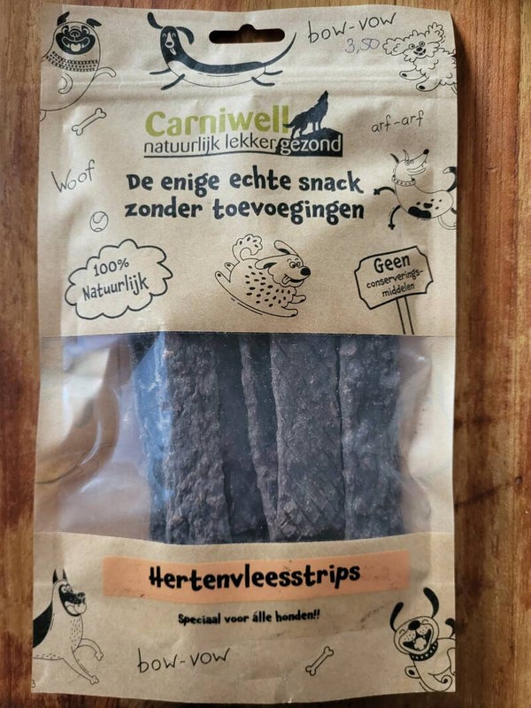 Carniwell Hertenvleesstrips