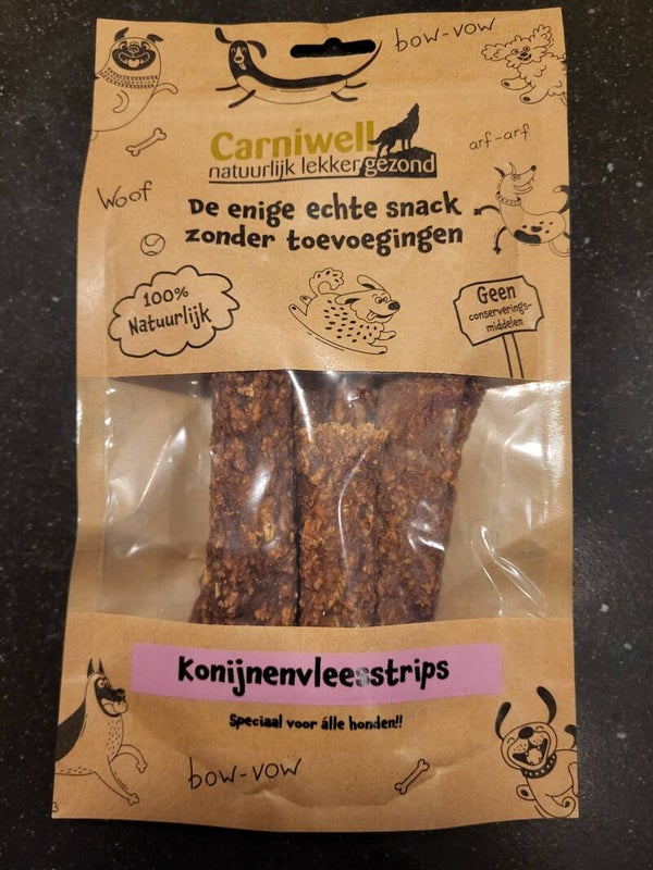 Carniwell Konijnenvleesstrips