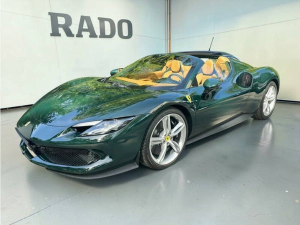 Ferrari 296 GTS Verde British Racing | Carbon Racing | Lift | 360° | Vollausstattung | Neuwertig