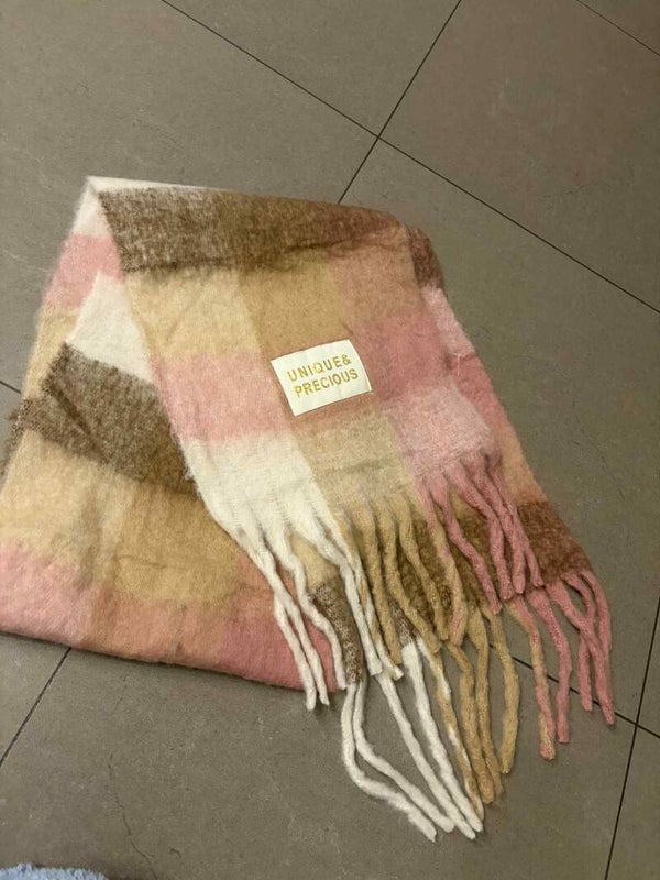 Sjaal Unique Roze / Bruin