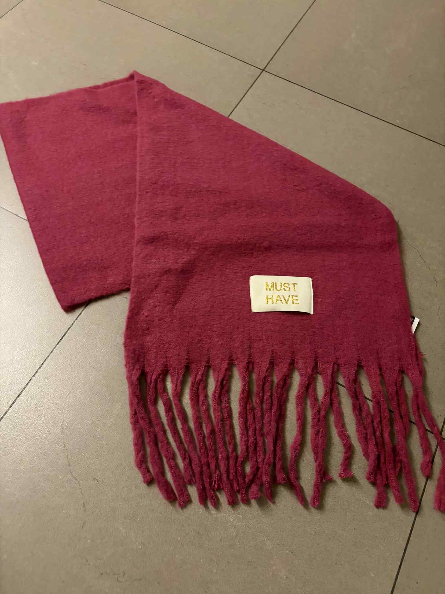 Winter sjaal Must Have Paars