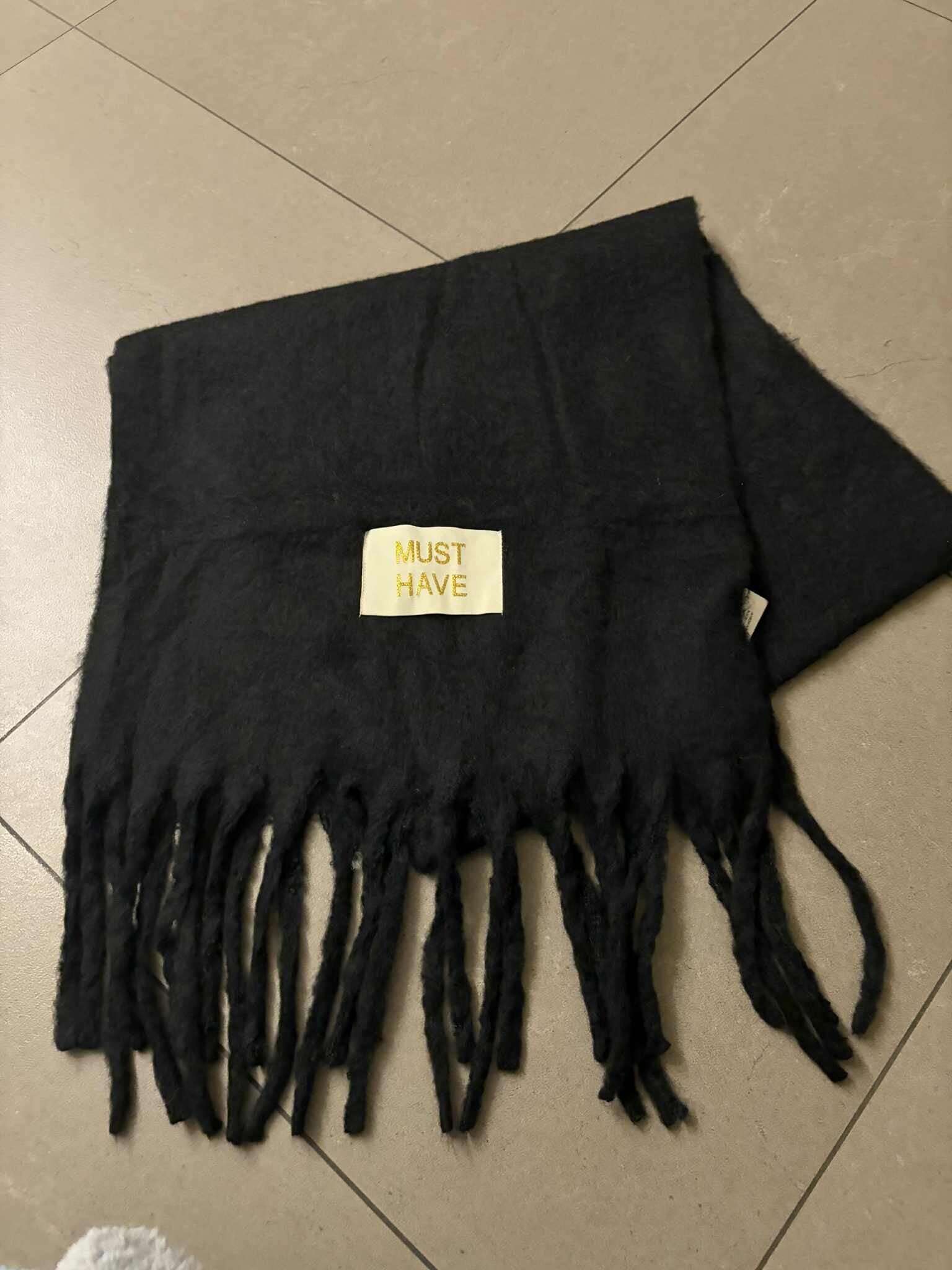 Winter Sjaal Zwart Must Have