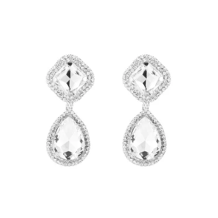 Oorbellen Hanger JE17404 - SILVER