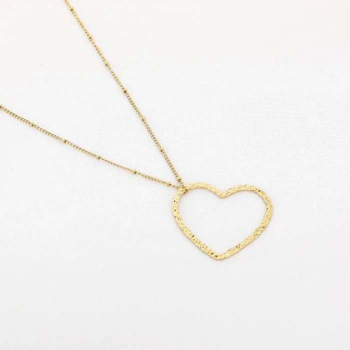 Ketting Hart JE18149 - GOLD