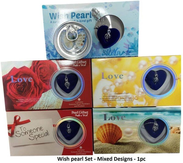 Ocean pearl geschenk set verschillende kleuren