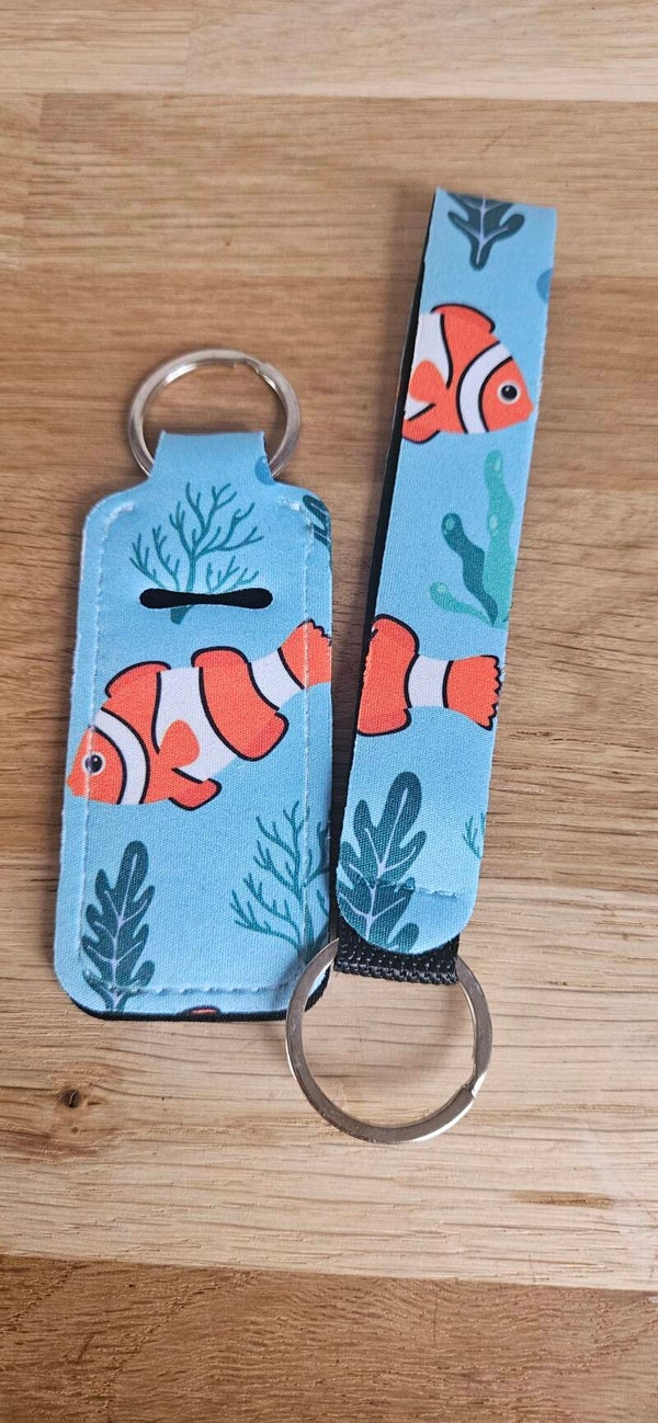 sleutelhanger set vis