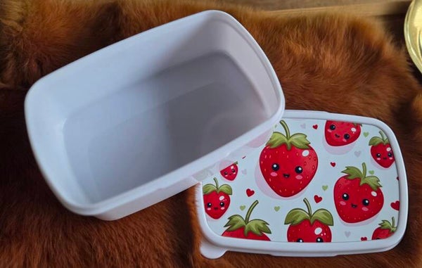 Broodtrommel aardbei