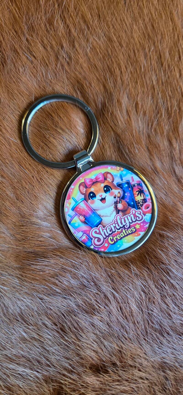 Sherilyns creaties support sleutelhanger