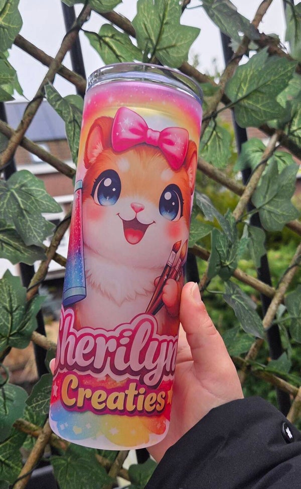 Glazen sherilyns creaties tumbler