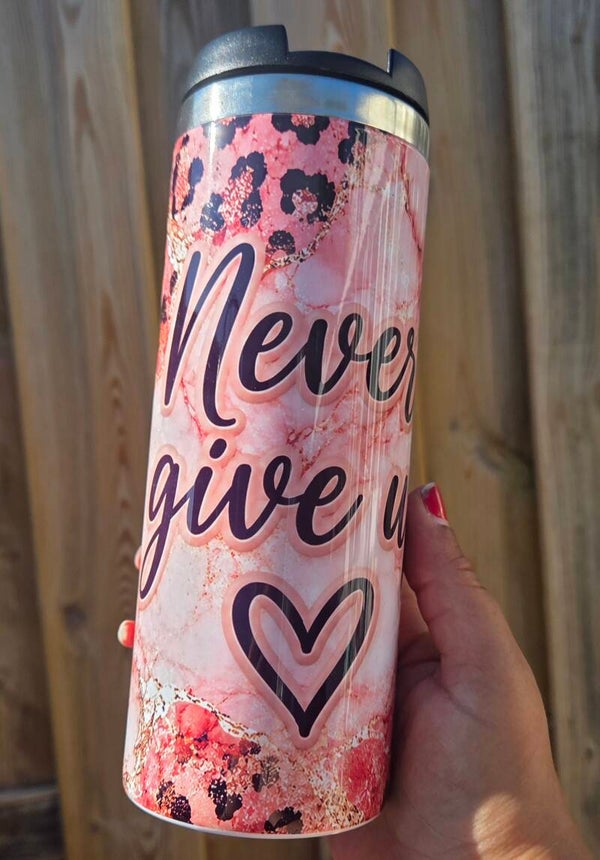 Koffie beker pink