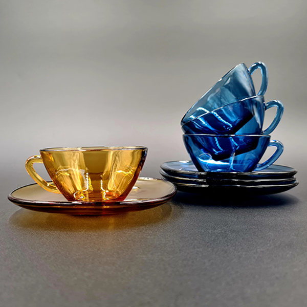 4x kop en schotel Vereco France