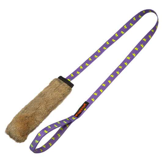 Rabbit Skin Chaser Squeaker Tug