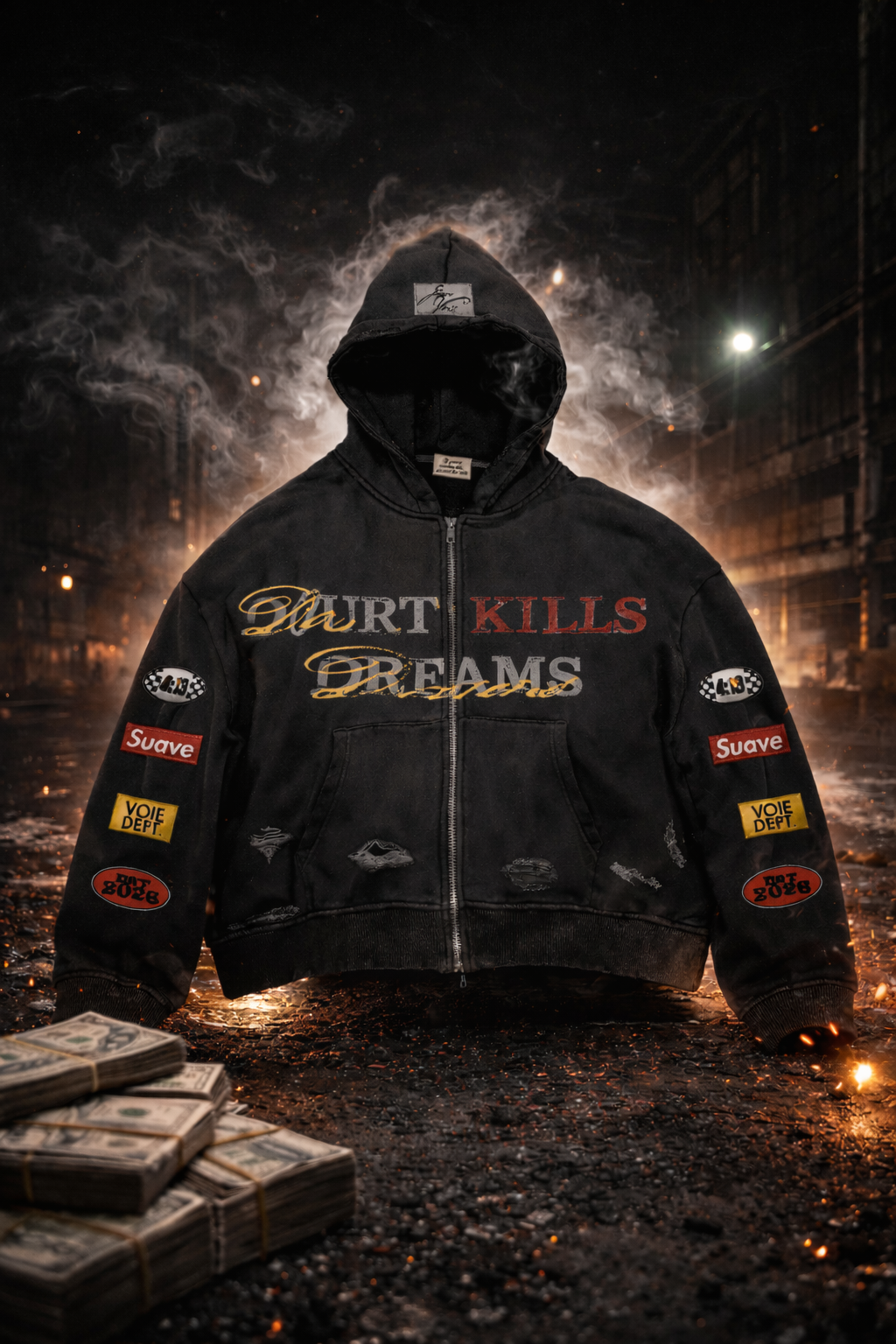 Doubt Kills Dreams Zip Up